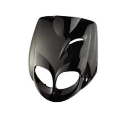 Tablier avant adaptable noir brillant pour scooter Peugeot 50 TKR et Trekker