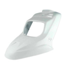 Tablier avant adaptable blanc pour MBK 50 Booster et Yamaha 50 BWS 1999-2003