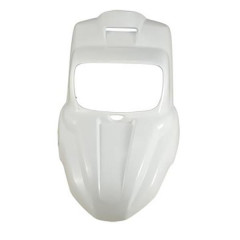 Tablier avant adaptable blanc design pour scooter MBK 50 Booster / Yamaha 50 BWS après 2004