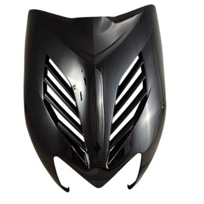Tablier avant adaptable design noir MBK 50 Nitro 1997-2012, Yamaha 50 Aerox 1997-2012