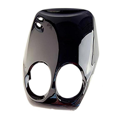 Tablier face avant adaptable noir pour scooter MBK Ovetto 50 2002-2007 / Yamaha Neo's 50 2002-2007