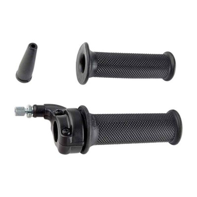 Poignée de gaz adaptable noire pour moto 50 MBK X-Power / Yamaha TZR