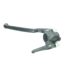 Poignée frein adaptable gauche alu noir avec starter pour cyclomoteur 103 SPX/RCX