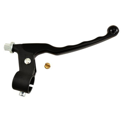 Poignée frein adaptable aluminium noir pour cyclomoteur 103 SPX/RCX