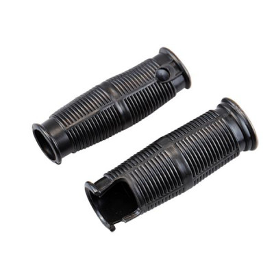 Revêtements de poignée adaptable noir Adaptable (paire)