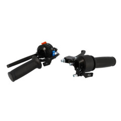 Paire de poignée complète adaptable nouvelle génération pour cyclomoteur MBK 51