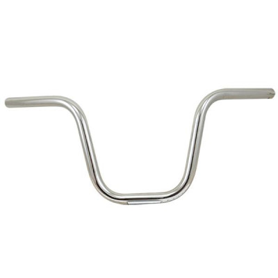 Guidon adaptable chrome pour cyclomoteur 103 SP, SPX, FOX - Acier 22 mm - L610mm H200mm