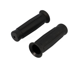 Revêtements de poignée adaptable noir pour cyclomoteur Peugeot 103 SP, MVL CLB (paire)