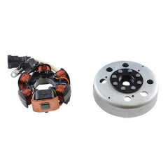 Allumage adaptable 58136R pour scooter Piaggio 50 Zip 2T, NRG, Typhoon, Fly, Vespa LX / Gilera Stalker, Runner, DNA / Derbi 50 Atlantis, GP1 / Aprilia 50 Sport-City