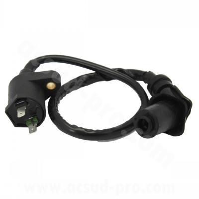 Bobine d'allumage adaptable pour maxi scooter 125cc GY6 152QMI - SYM HD-Evo 2005+, Joyride 2001-2004