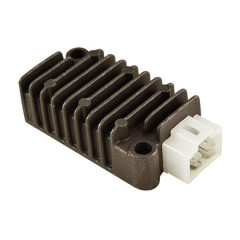 Regulateur de tension adaptable pour scooter (connecteur blanc 4 fiches) - MBK 50 Ovetto 4T 2008+, Yamaha 50 Neos 4T 2008+, Nitro 4T, Aerox 4T