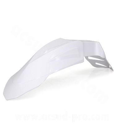 Garde boue avant adaptable blanc universel