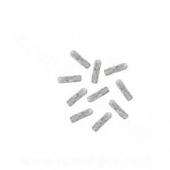 Ampoules compteur adaptable 12V 1,2W culot W2x4,6d boîte de 10