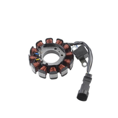 Stator allumage adaptable 12 pôles Piaggio 50 Vespa LX 4T 4 soupapes / Fly 4T 4 soupapes / Aprilia 50 Scarabeo 4T 4 soupapes