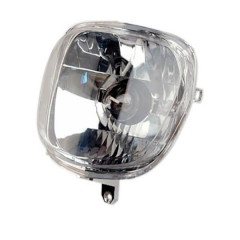 Phare adaptable homologué CE livré avec ampoule BA20D pour MBK 50 Stunt 2000-2003 / Yamaha 50 Slider 2000-2003