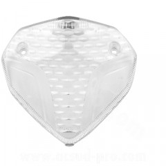 Cabochon feu arrière adaptable transparent pour scooter MBK Nitro / Yamaha Aerox 2013-2017