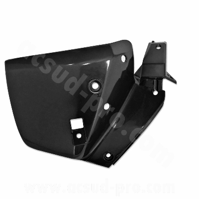 Capot avant latéral gauche adaptable noir brillant pour scooter Peugeot Trekker 2007+