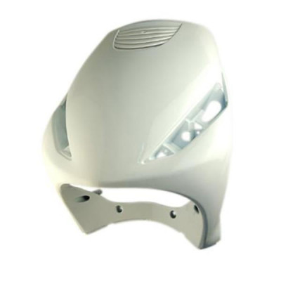 Tablier avant adaptable blanc pour scooter Piaggio Zip 50 2T Air
