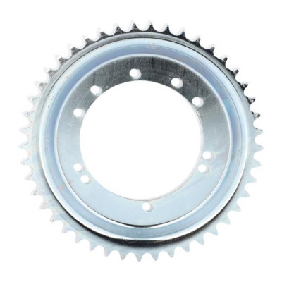 Couronne adaptable 45 dents 94 mm 10 trous pour cyclomoteur Peugeot 103