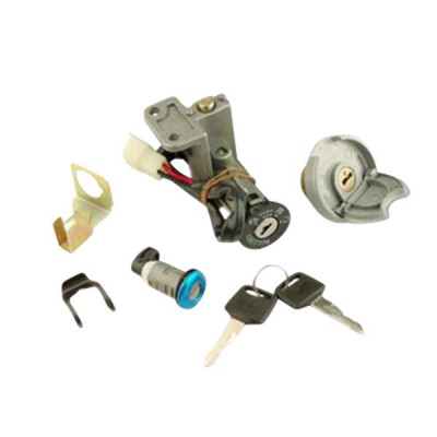 Contacteur à clé adaptable avec serrure selle et bouchon réservoir pour scooter Kymco Agility 50 4T 2009+