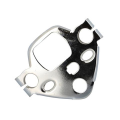 Platine supérieure de fourche adaptable chrome Peugeot 103 MVL, Vogue