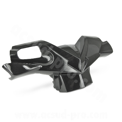 Couvre guidon adaptable noir brillant Peugeot 50 Ludix