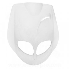 Tablier avant adaptable blanc brillant pour scooter Peugeot 50 TKR, Trekker 2007+