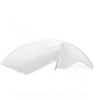 Garde boue avant adaptable blanc brillant pour scooter Peugeot Trekker