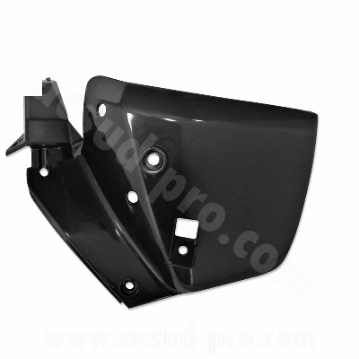 Carenage latéral droit adaptable noir brillant pour scooter Peugeot TKR, Trekker 2007+