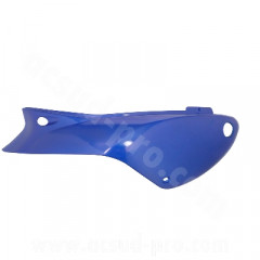 Coque arrière gauche bleu métal adaptable pour scooter Peugeot 50 TKR, Trekker après 2007
