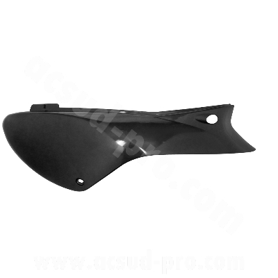 Coque arrière droit noir brillant adaptable pour scooter Peugeot 50 TKR, Trekker après 2007