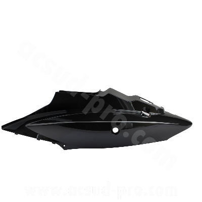 Coque arrière gauche adaptable noir brillant pour scooter Kymco Agility 50-125cc