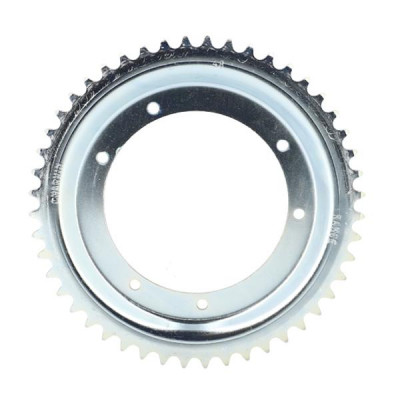 Couronne adaptable 48 dents (alesage 110mm) 6 trous pour cyclomoteur MBK 88
