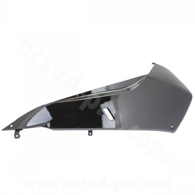 Dessous de tablier droit adaptable noir brillant pour maxi scooter Yamaha TMAX 500cc 2008-2011