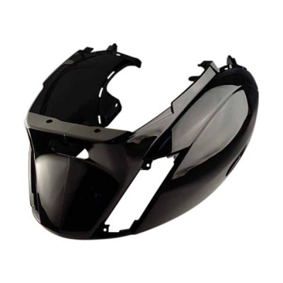Coques arrière adaptable noir brillant pour scooter Piaggio 50 Zip SP (paire)