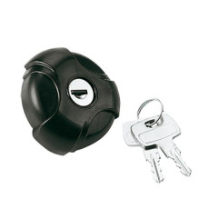 Bouchon d'essence antivol adaptable 2 clés pour cyclomoteur Piaggio Ciao PX
