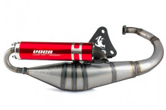 Pot d'échappement Voca Racing silencieux rouge pour Scooter 50cc MBK Booster, Stunt-Yamaha BWS, Slide-Aprilia SR