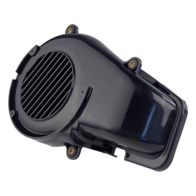 Volute/cache turbine noir adaptable pour scooter 50cc Minarelli vertical, MBK Booster, Rocket, NG, Stunt, Yamaha BWS, Spy, Bump, Slider (à partir de 2004)