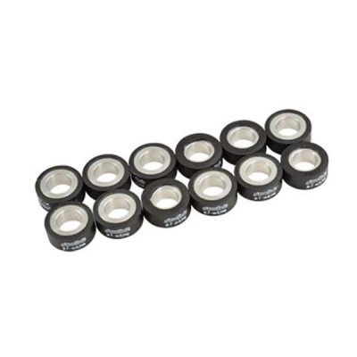 Galets Polini 25x11 7,3g jeu de 12 pour Yamaha 500 TMAX après 2001 - Peugeot 400 Metropolis après 2013