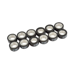 Galets Polini 25x11 7,5g hi-speed (jeu de 12) pour Yamaha 500 TMAX après 2001 - Peugeot 400 Metropolis après 2013 (réf. 242.319)