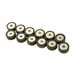 Galets Polini 25x11 8,7g hi-speed pour Yamaha 500 TMAX après 2001 - Peugeot 400 Metropolis après 2013 (jeu de 12 - 242.313)