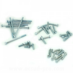 Vis de carter moteur adaptable 40 pièces Peugeot 50 Kisbee 4T - Kymco 50 Agility 4T - Sym 50 Orbit 4T - Scooter 50 chinois 4T GY6 139QMB