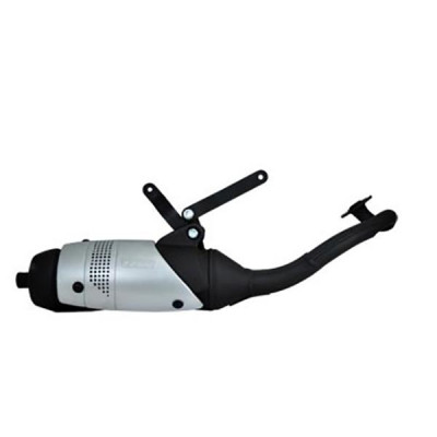 Pot Leovince Touring Référence 3434 pour scooter Peugeot 50 Kisbee 2T après 2011, Ludix One, New Vivacity, Citystar