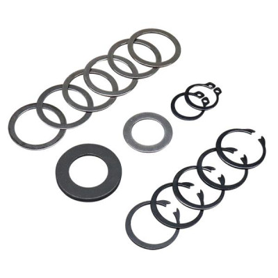Rondelle et circlips Top Performances pour boîte de vitesses 50 AM6 (Série 2) - 5 circlips Ø 18mm, 2 circlips Ø 13mm, 6 rondelles Ø 20mm, 1 rondelle Ø 14mm, 1 rondelle Ø 16mm