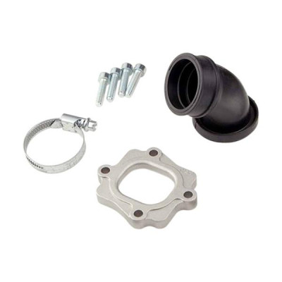 Pipe admission Polini orientable 360° D.30 pour MBK 50 Nitro, Yamaha 50 Aerox, Aprilia 50 SR, Malaguti 50 F12 (réf. 215.0426)