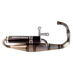 Pot Tecnigas verni alu noir pour scooters MBK 50 Booster, Stunt et Yamaha 50 BWS, Slider