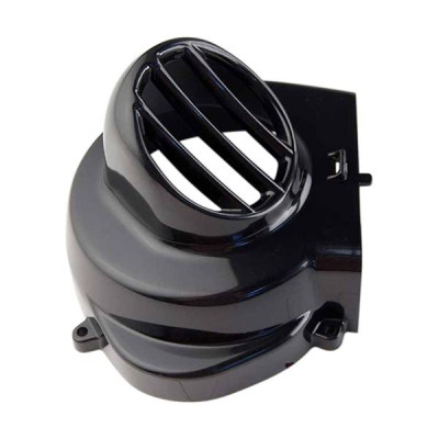Cache turbine adaptable noir pour scooter Piaggio 50 Zip, Typhoon, Fly, Liberty, Vespa LX, Gilera 50 Stalker, Ice