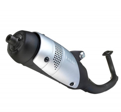 Pot d'échappement Leovince Touring Réf 5511 pour scooter Piaggio 50 Vespa ET2, Vespa LX 2T