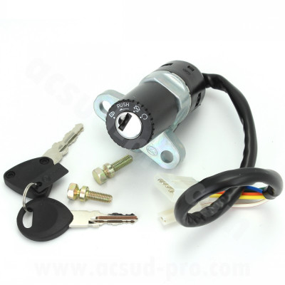 Contacteur à clé adaptable 50A Rieju 50 MRT 2009-2021, MRT Pro 2009+ (OEM 0-001.060.0041)