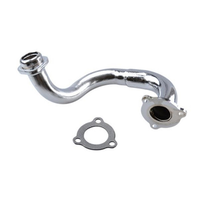 Coude de pot Tecnigas Chrome Derbi 50 Senda, DRD, X-TREM à partir de 2006